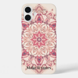 Arabisch florale Art Phone Cover - Personalisiert