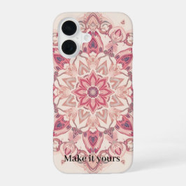Arabisch florale Art Phone Cover - Personalisiert iPhone 16 Hülle