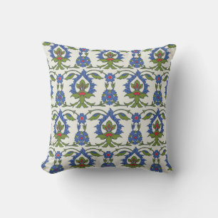 Arabisch Traditionell: Iznik Tile nahtlos. Kissen