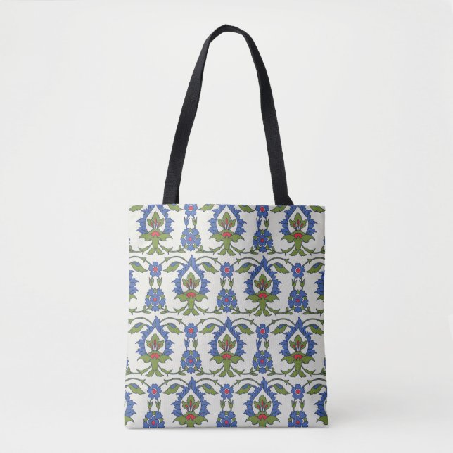 Arabisch Traditionell: Iznik Tile nahtlos. Tasche (Vorderseite)
