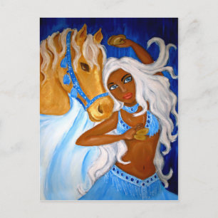 Arabische Blues Postcard Postkarte