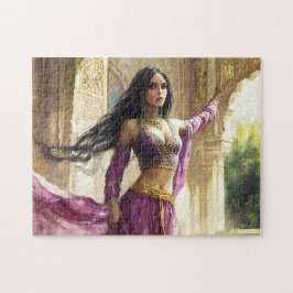 Arabische Fantasy-Prinzessin Kunst Verzauberte Pal