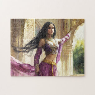 Arabische Fantasy-Prinzessin Kunst Verzauberte Pal