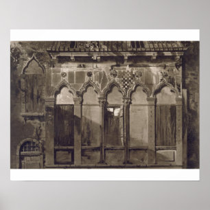 Arabische Fenster, in Campo Santa Maria Mater Domi Poster