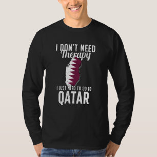 Arabische Flagge I Katar Flag I Urlaub in Katar T-Shirt