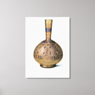 Arabische Flasche, Platte IX von einem Ende des Leinwanddruck