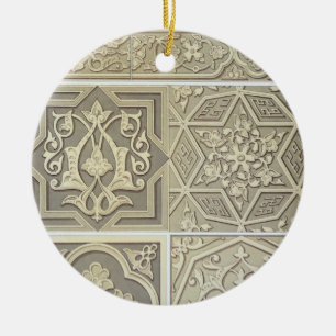 Arabische Fliese entwirft (Farbelitho) Keramikornament