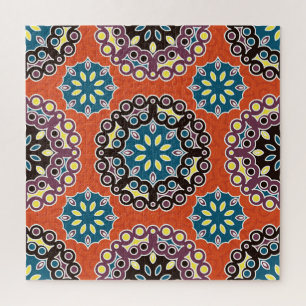 Arabische Fliese, vintage Patchwork-Muster.