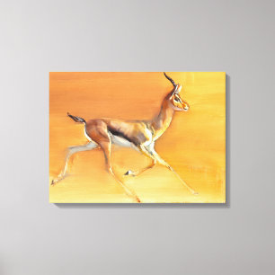 Arabische Gazelle 2010 Leinwanddruck