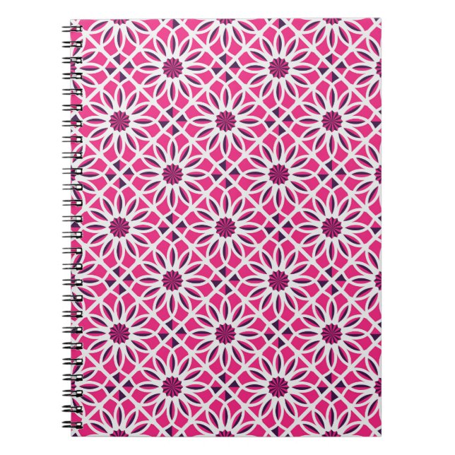 Arabische geometrische Ornamente: nahtlose Textur. Notizblock (Vorderseite)