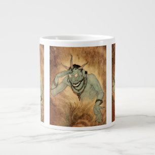 Arabische Nächte Genie von Edmund Dulac Jumbo-Tasse