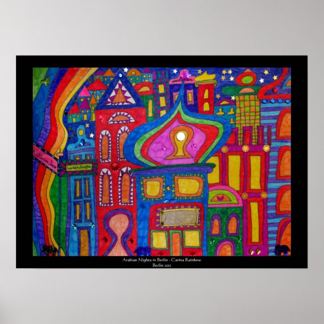Arabische Nächte in Berlin Poster (Vorne)