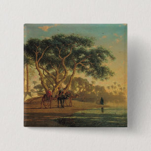 Arabische Oase, 1853 Button