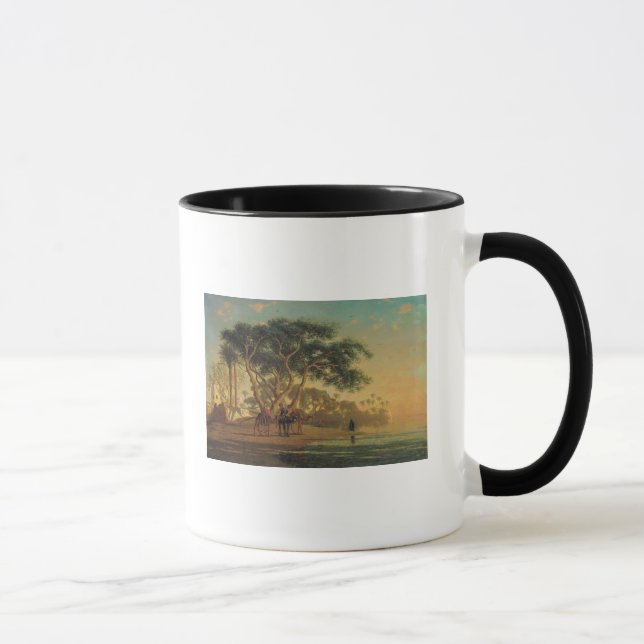 Arabische Oase, 1853 Tasse (Rechts)
