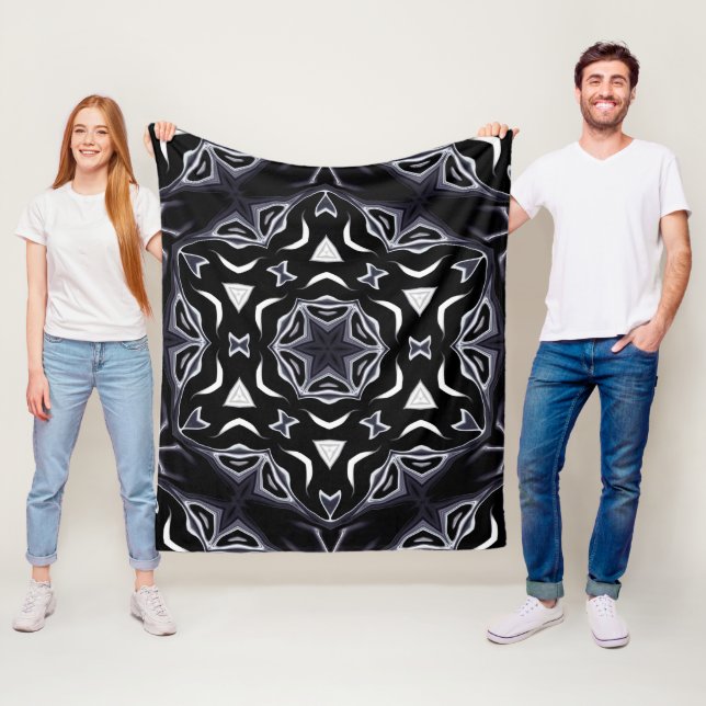 Arabische Ornamente, asiatisch Fleecedecke (Beispiel)