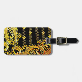 Arabische Stickerei Gepäckanhänger