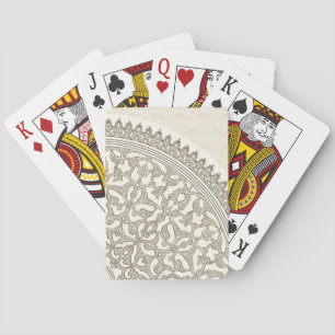 Arabische Stickerei Spielkarten