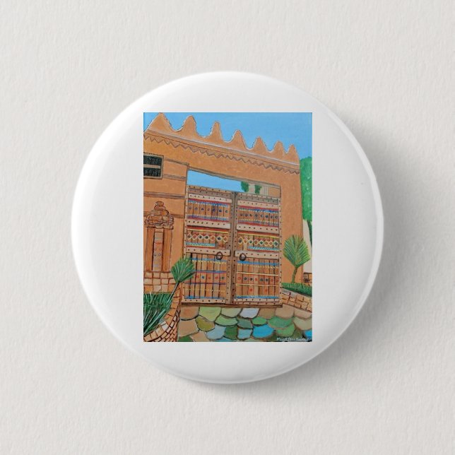 arabische Tür Button (Vorderseite)