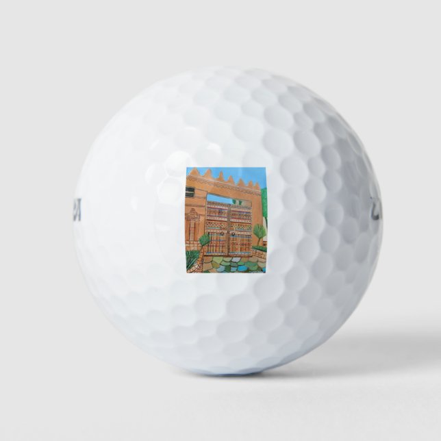 arabische Tür Golfball (Vorderseite)