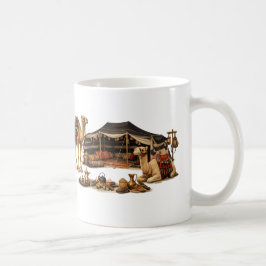 Arabische Wüste, Beduinenzelt, Wüstencamping, Kame Kaffeetasse