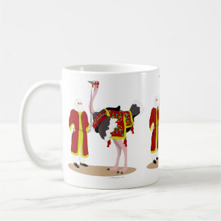 Arabischer gebürtiger Kostüm-Strauß Kaffeetasse