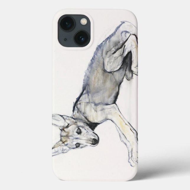 Arabischer Jugendlicher Wolf Pup 2009 Case-Mate iPhone Hülle (Rückseite)