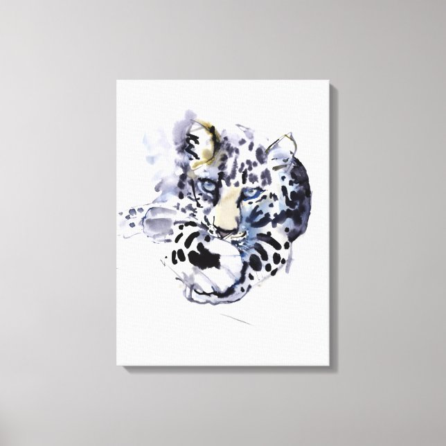 Arabischer Leopard 2008 2 Leinwanddruck (Vorderseite)