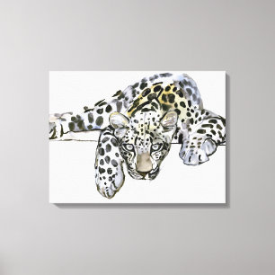Arabischer Leopard 2008 6 Leinwanddruck