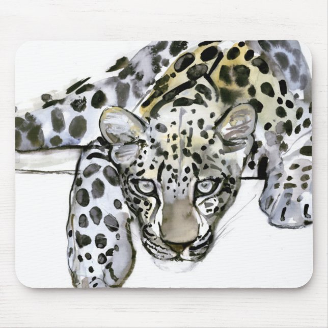 Arabischer Leopard 2008 6 Mousepad (Vorne)