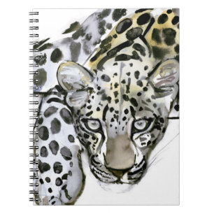 Arabischer Leopard 2008 6 Notizblock
