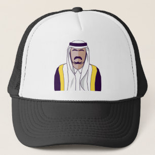 Arabischer Prinzvektor Truckerkappe