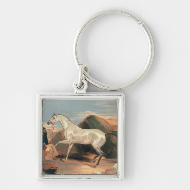 Arabischer Stallion Schlüsselanhänger (Vorne)