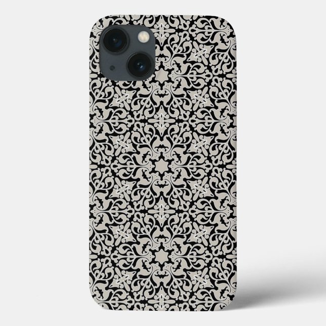 arabisches Blumenmuster Case-Mate iPhone Hülle (Rückseite)