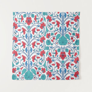 Arabisches Blumenmuster nahtlos Vintag. Wandteppich