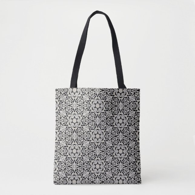 Arabisches Blumenmuster Tasche (Vorderseite)