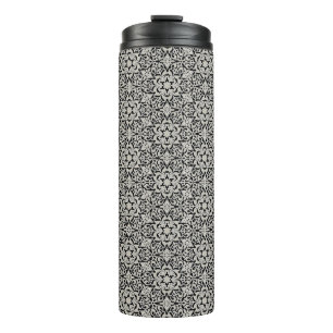 Arabisches Blumenmuster Thermosbecher
