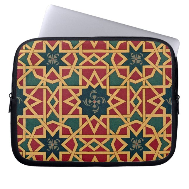 Arabisches Design #1 in Emporio Moffa Laptopschutzhülle (Vorderseite)