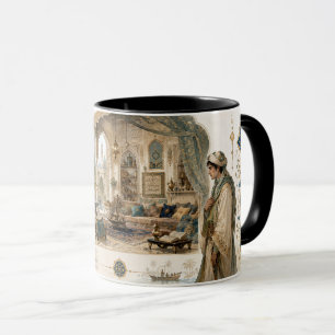 Arabisches Erbe Inspirierte Dekorative Kunst mit P Tasse
