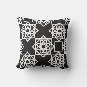 Arabisches geometrisches Muster. Die Einrichtung. Kissen