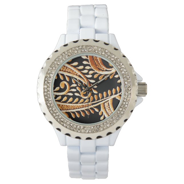 arabisches Kleid Armbanduhr (Vorderseite)