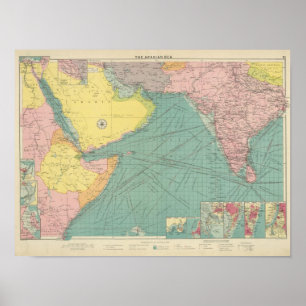 Arabisches Meer Poster