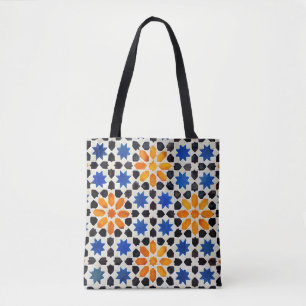 Arabisches Mosaik aus marokkanischen Fliesen, deko Tasche
