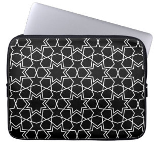 Arabisches Muster des islamischen geometrischen Mu Laptopschutzhülle