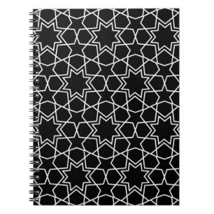 Arabisches Muster des islamischen geometrischen Mu Notizblock