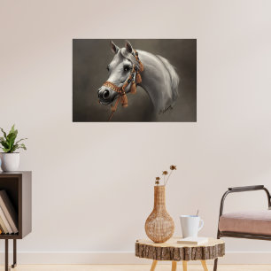 Arabisches Pferd Fine Art Poster
