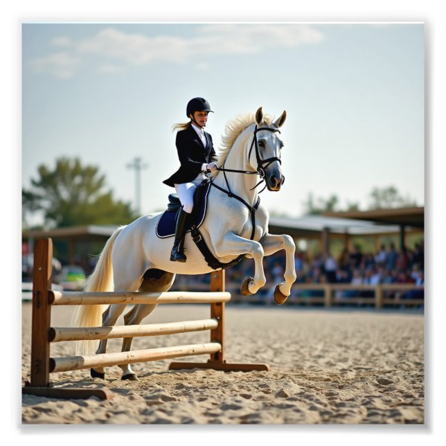 Arabisches Pferd Fotodruck (Vorne)