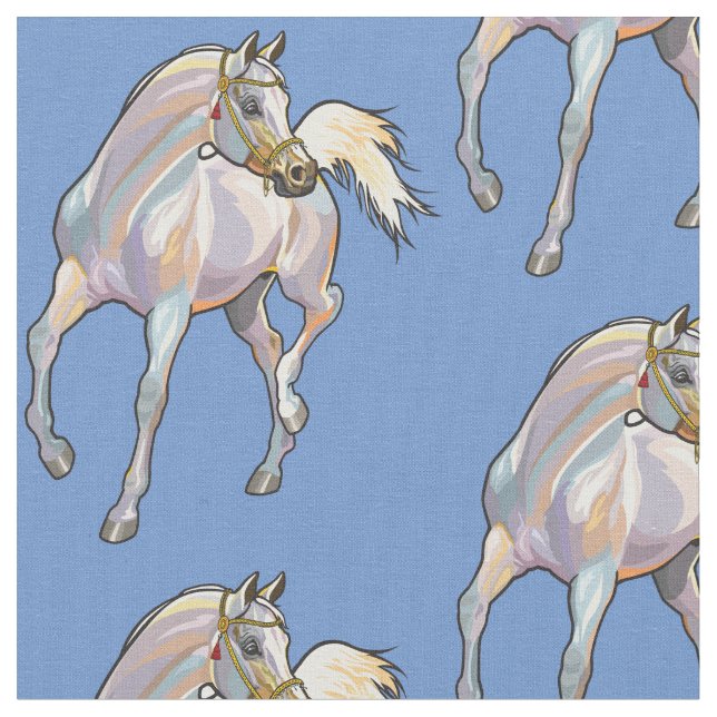 Arabisches Pferd Stoff (Nahaufnahme)