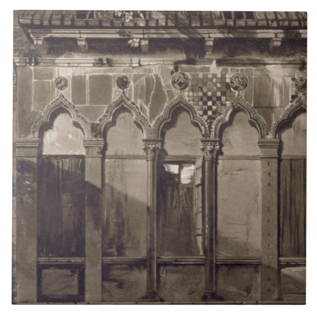 Arabisches Windows, in Campo Santa Maria Mater Fliese (Vorderseite)