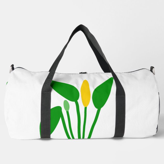Araceae Druck Cut Sew Tasche (Vorderseite)