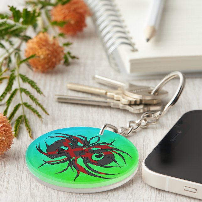 Arachnid der Verzweiflung Akryllischer Schlüsselan Schlüsselanhänger (Vorderseite rechts)
